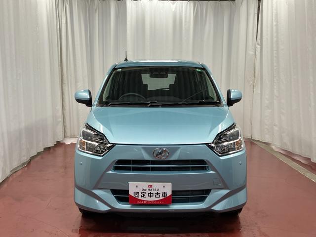 ミライースＸ　ＳＡIII届出済未使用車　元展示車　アイドリングストップ　ＬＥＤヘッドランプ　衝突被害軽減システム　禁煙　車線逸脱警告　電動格納式ドアミラー　オートハイビーム　キーレス　衝突安全ボディ　オートライト　ＡＢＳ（長崎県）の中古車