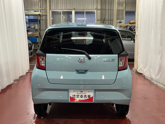 ミライースＸ　ＳＡIII届出済未使用車　元展示車　アイドリングストップ　ＬＥＤヘッドランプ　衝突被害軽減システム　禁煙　車線逸脱警告　電動格納式ドアミラー　オートハイビーム　キーレス　衝突安全ボディ　オートライト　ＡＢＳ（長崎県）の中古車