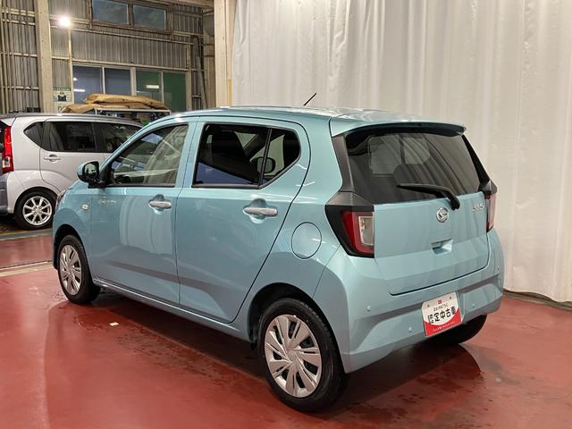 ミライースＸ　ＳＡIII届出済未使用車　元展示車　アイドリングストップ　ＬＥＤヘッドランプ　衝突被害軽減システム　禁煙　車線逸脱警告　電動格納式ドアミラー　オートハイビーム　キーレス　衝突安全ボディ　オートライト　ＡＢＳ（長崎県）の中古車