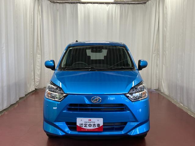 ミライースＸ　ＳＡIII届出済未使用車　元展示車　衝突被害軽減システム　１オーナー　禁煙　車線逸脱警報　アイドリングストップ　運転席エアバッグ　助手席エアバッグ　ＬＥＤヘッドランプ　オートハイビーム　キーレス　オートライト（長崎県）の中古車
