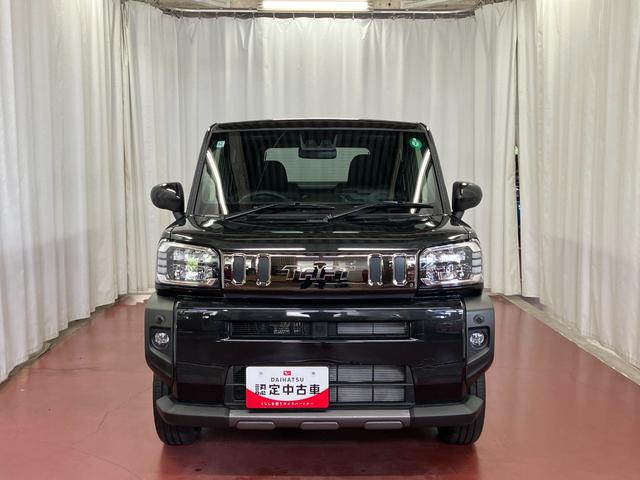 タフトＧ　ダーククロムベンチャー届出済未使用車　元展示車　１オーナー　アダプティブクルーズコントロール　オートマチックハイビーム　ＬＥＤヘッドランプ　レーンキープアシスト　アイドリングストップ　電動格納ミラー　禁煙車　スマートキー（長崎県）の中古車