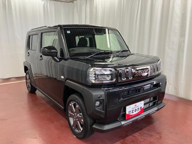 タフトＧ　ダーククロムベンチャー届出済未使用車　元展示車　１オーナー　アダプティブクルーズコントロール　オートマチックハイビーム　ＬＥＤヘッドランプ　レーンキープアシスト　アイドリングストップ　電動格納ミラー　禁煙車　スマートキー（長崎県）の中古車