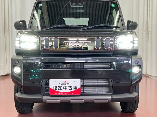 タフトＧ　ダーククロムベンチャー届出済未使用車　元展示車　１オーナー　アダプティブクルーズコントロール　オートマチックハイビーム　ＬＥＤヘッドランプ　レーンキープアシスト　アイドリングストップ　電動格納ミラー　禁煙車　スマートキー（長崎県）の中古車