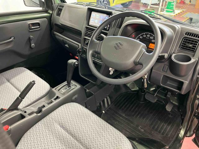 スーパーキャリイＬ下取車　ナビ　デュアルカメラブレーキサポート　運転席エアバッグ　助手席エアバッグ　２ＷＤ　Ａ／Ｔ　オートライト　ブルートゥース　ＡＢＳ　ドライブレコーダー（長崎県）の中古車
