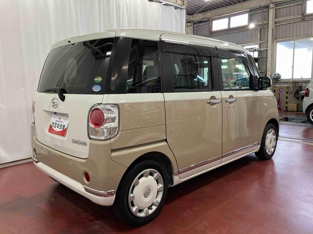 ムーヴキャンバスＧメイクアップ　ＳＡII下取車　衝突被害軽減システム　両側電動スライドドア　プッシュスタート　スマートキー　ＬＥＤヘッドランプ　オートライト　電動格納ミラー　ベンチシート　衝突安全ボディ　レーンアシスト（長崎県）の中古車
