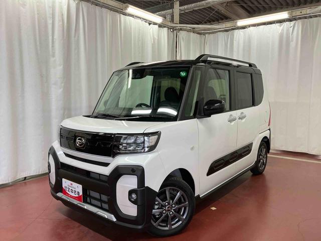 タントファンクロス元試乗車　衝突被害軽減システム　両側電動スライドドア　シートヒーター　１オーナー　オートライト　レーンキープアシスト　ＬＥＤヘッドライト　スマートキー　オートマチックハイビーム　ベンチシート　アルミ（長崎県）の中古車