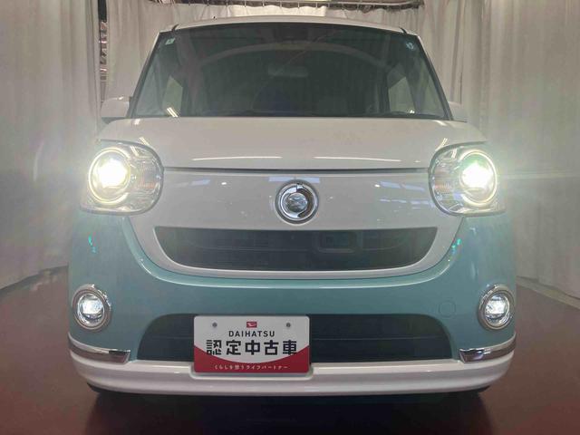 ムーヴキャンバスGメイクアップ SAII下取車 ナビ パノラマカメラ 盗難防止システム 点検記録簿 オーディオ 電動格納式ミラー USB 衝突安全ボディ オートライト ETC スマートキー レーンアシスト LEDヘッドライト TV DVD(長崎県)の中古車
