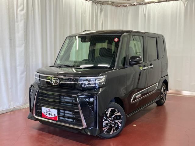 タントカスタムＸひょう害車　展示車　アイドリングストップ　両側パワースライドドア　シートヒーター付き　スマートキー＆プッシュスタート　ハイビームアシスト　禁煙　オートライト　レーンキープ　盗難防止装置（長崎県）の中古車