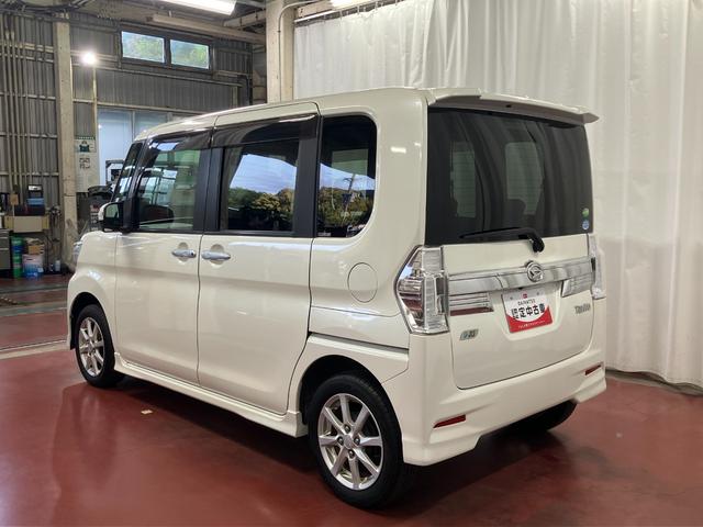 タントカスタムＸ　ＳＡ下取車　ナビ＆ＴＶ　バックカメラ付き　誤発進抑制　点検記録簿　スマ−トキ−　ＬＥＤへッドライト　ブルートゥース　片側電動両側スライドドア　オートライト　ベンチシート　衝突安全ボディ（長崎県）の中古車