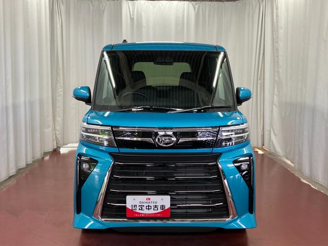 タントカスタムＸ届出済未使用車　元展示車　衝突被害軽減システム　アイドリングストップ　両側電動スライドドア　シートヒーター　電動格納ドアミラー　オートハイビーム　車線逸脱警報装置　スマートキ−　ＬＥＤライト（長崎県）の中古車