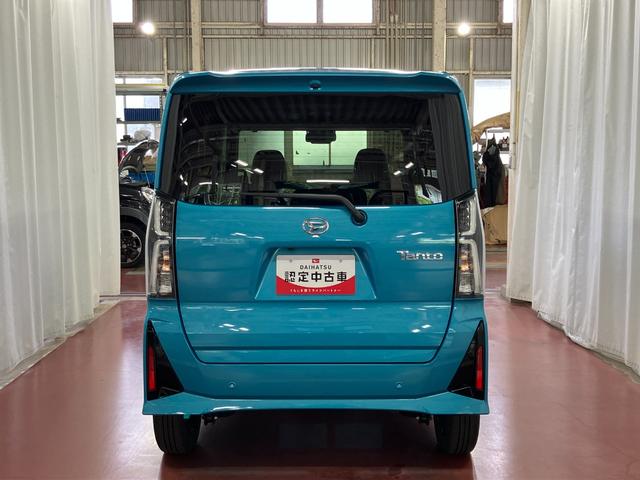 タントカスタムＸ届出済未使用車　元展示車　衝突被害軽減システム　アイドリングストップ　両側電動スライドドア　シートヒーター　電動格納ドアミラー　オートハイビーム　車線逸脱警報装置　スマートキ−　ＬＥＤライト（長崎県）の中古車
