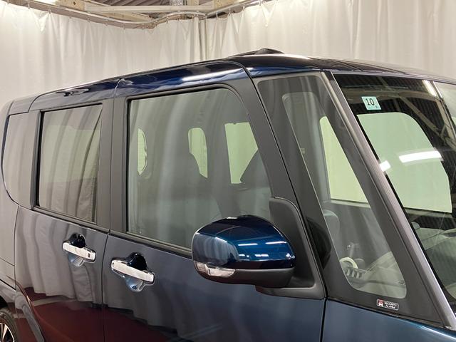 タントカスタムＸ届出済未使用車　元展示車　スマートキー　プッシュスタート　アイドリングストップ　両側電動スライドドア　衝突被害軽減システム　禁煙　ＬＥＤヘッドランプ　電動格納式ドアミラー　車線逸脱警報　シートヒーター（長崎県）の中古車