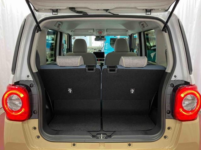 ムーヴキャンバスストライプスＧ届出済未使用車　元展示車　アイドリングストップ　禁煙　セキュリティアラーム　スマートキー　プッシュスタート　シートヒーター　１オーナー車　ＬＥＤヘッドランプ　車線逸脱警報　オートマチックハイビーム（長崎県）の中古車