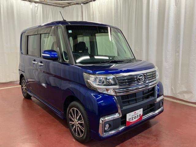タントカスタムＸ　トップエディションＳＡIII下取車　電動格納ミラー　スマートキー　レーンアシスト　ＬＥＤヘッドランプ　アイドリングストップ　ベンチシート　オートライト　衝突被害軽減システム　片側電動両側スライドドア（長崎県）の中古車