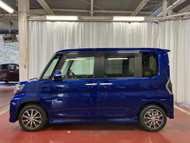 タントカスタムＸ　トップエディションＳＡIII下取車　電動格納ミラー　スマートキー　レーンアシスト　ＬＥＤヘッドランプ　アイドリングストップ　ベンチシート　オートライト　衝突被害軽減システム　片側電動両側スライドドア（長崎県）の中古車