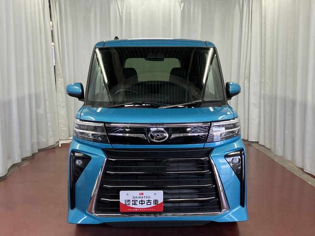 タントカスタムＸ　ｅｃｏＩＤＬＥ非装着車届出済未使用車　展示車　ワンオーナー車　禁煙　両側電動スライドドア　シートヒーター　ＬＥＤ　スマートキー　オートライト　衝突安全ボディ　ハイビームアシスト　整備記録簿（長崎県）の中古車