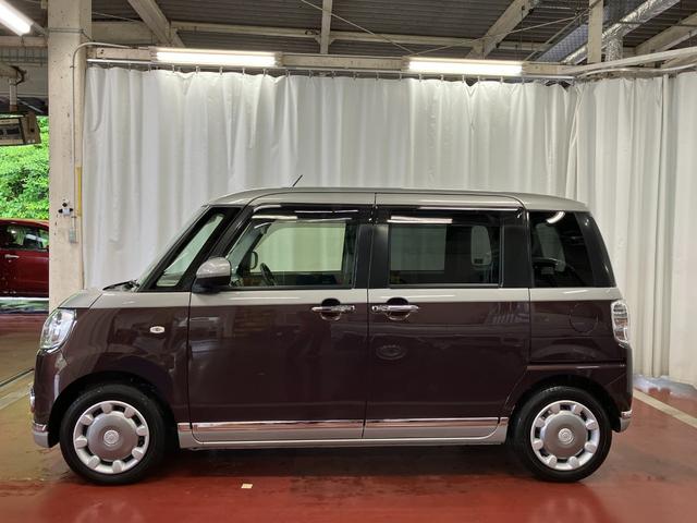 ムーヴキャンバスＧブラックインテリアＶＳ　ＳＡIII下取車　ナビ　全周囲カメラ　ドライブレコーダー　衝突被害軽減システム　両側電動スライドドア　アイドリングストップ　ＬＥＤヘッドランプ　オートマチックハイビーム　スマートキー　ＴＶ　ブルートゥース（長崎県）の中古車