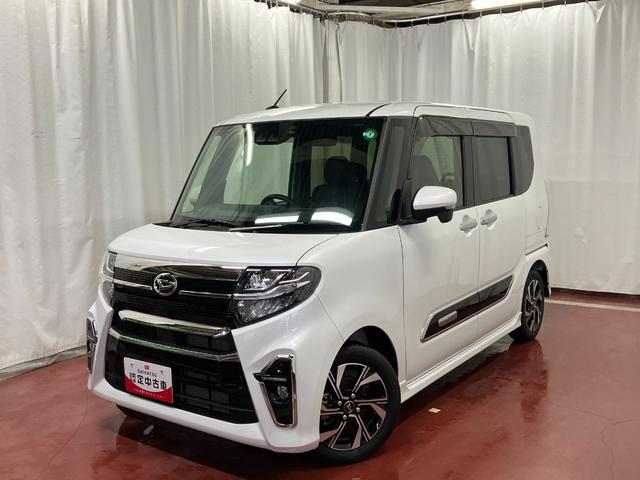 タントカスタムＸスタイルセレクション下取車　ナビ　全周囲カメラ　ドライブレコーダー　ＴＶ　ブルートゥース　車線逸脱警告　衝突被害軽減システム　電動格納式ドアミラー　アイドリングストップ　ＬＥＤヘッドランプ　シートヒーター　オートライト（長崎県）の中古車