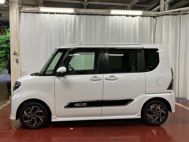 タントカスタムＸスタイルセレクション下取車　ナビ　全周囲カメラ　ドライブレコーダー　ＴＶ　ブルートゥース　車線逸脱警告　衝突被害軽減システム　電動格納式ドアミラー　アイドリングストップ　ＬＥＤヘッドランプ　シートヒーター　オートライト（長崎県）の中古車
