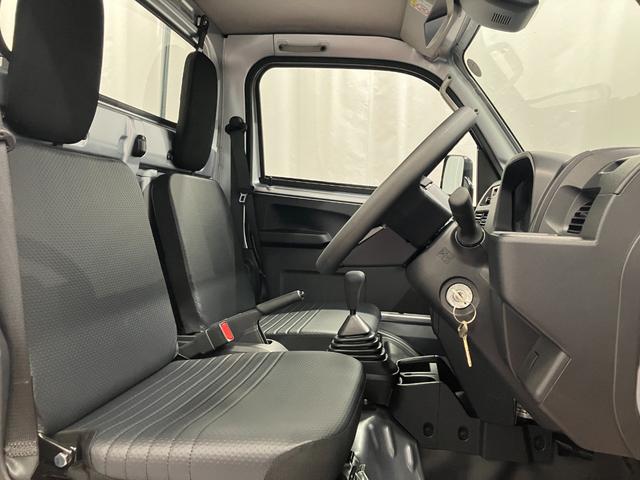 ハイゼットトラックスタンダード届出済未使用車　元展示車　２ＷＤ　マニュアル車　禁煙　ワンオーナー　レーンキープアシスト　衝突被害軽減システム　エアコン　パワーステアリング　運転席エアバッグ　助手席エアバッグ　アイドリングストップ（長崎県）の中古車
