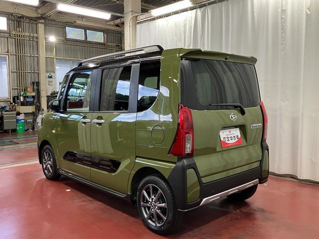 タントファンクロス届出済未使用車　元展示車　シートヒーター　誤発進抑制装置　１オーナー　オートマチックハイビーム　禁煙　両側電動スライドドア　ＬＥＤヘッドランプ　車線逸脱警報　オートライト　スマートキー　ベンチシート（長崎県）の中古車