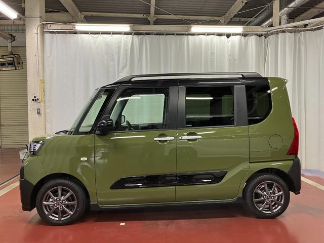タントファンクロス届出済未使用車　元展示車　シートヒーター　誤発進抑制装置　１オーナー　オートマチックハイビーム　禁煙　両側電動スライドドア　ＬＥＤヘッドランプ　車線逸脱警報　オートライト　スマートキー　ベンチシート（長崎県）の中古車