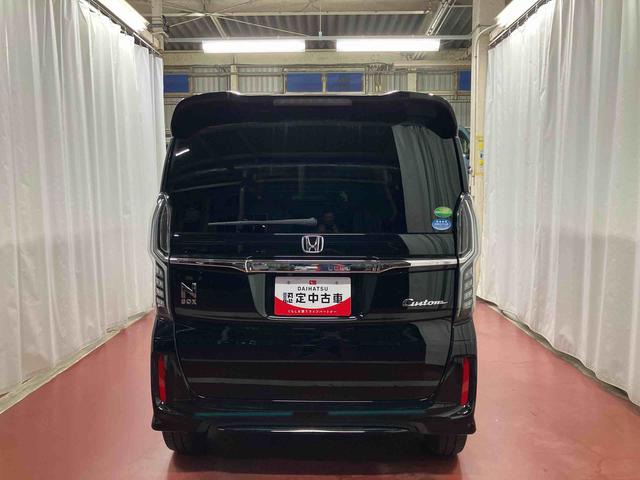 Ｎ−ＢＯＸカスタムＧ・Ｌ下取車　ナビ　バックカメラ　ブルートゥース　盗難防止装置　電動格納ミラー　ＴＶ　ＬＥＤヘッドランプ　ドライブレコーダー　スマートキー　ＤＶＤ　アイドリングストップ　ＥＴＣ　オートライト（長崎県）の中古車