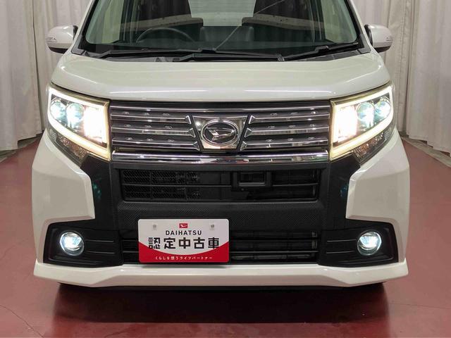 ムーヴカスタム　ＲＳ　ＳＡII下取車　ナビ　スマートキー　バックカメラ　ターボ　ＥＴＣ　ＴＶ　ＤＶＤ　ＡＢＳ　盗難防止システム　電動格納ミラー　ＬＥＤヘッドランプ　アルミホイール　ベンチシート　オートライト　車線逸脱警報（長崎県）の中古車