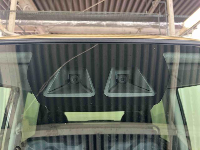 タントファンクロスターボ届出済未使用車　元展示車　１オーナー　ターボ　アイドリングストップ　禁煙　スマートキー　ＬＥＤヘッドランプ　シートヒーター　衝突被害軽減システム　車線逸脱警報　オートライト　オートマチックハイビーム（長崎県）の中古車