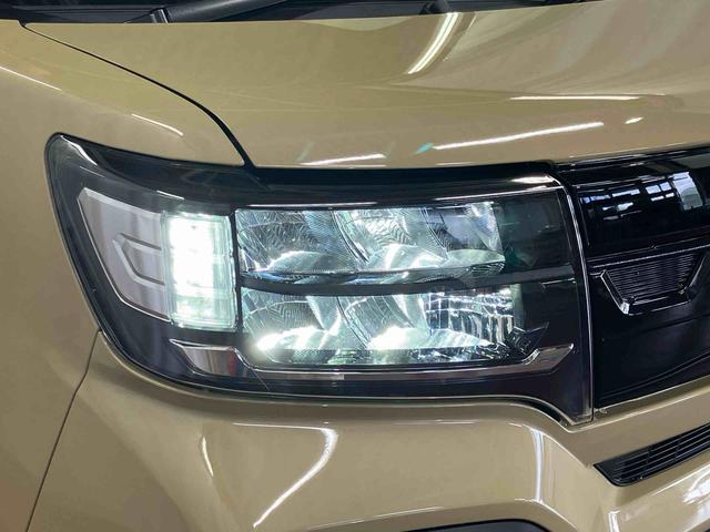 タントファンクロスターボ届出済未使用車　元展示車　１オーナー　ターボ　アイドリングストップ　禁煙　スマートキー　ＬＥＤヘッドランプ　シートヒーター　衝突被害軽減システム　車線逸脱警報　オートライト　オートマチックハイビーム（長崎県）の中古車