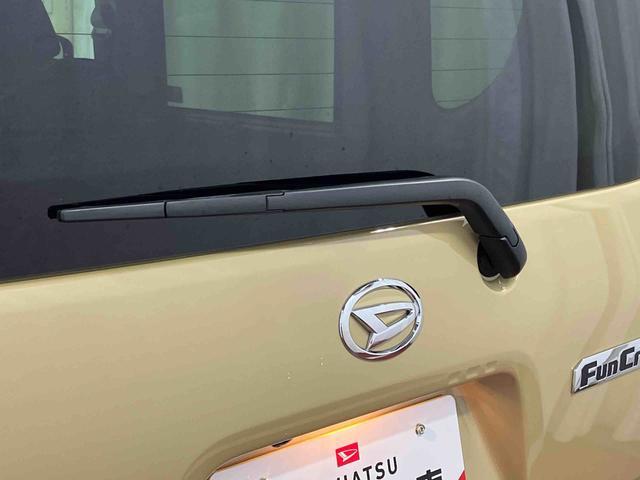 タントファンクロスターボ届出済未使用車　元展示車　１オーナー　ターボ　アイドリングストップ　禁煙　スマートキー　ＬＥＤヘッドランプ　シートヒーター　衝突被害軽減システム　車線逸脱警報　オートライト　オートマチックハイビーム（長崎県）の中古車