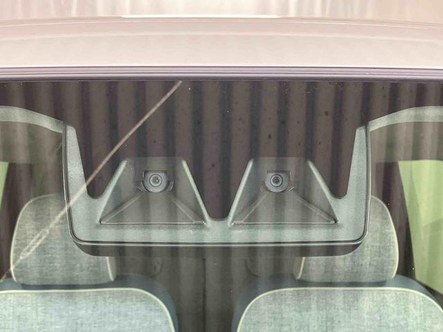 ムーヴキャンバスストライプスＧ届出済未使用車　元展示車　アイドリングストップ　両側電動スライドドア　禁煙　スマートキー　プッシュスタート　シートヒーター　ＬＥＤヘッドランプ　車線逸脱警報　オートライト　衝突安全ボディ（長崎県）の中古車