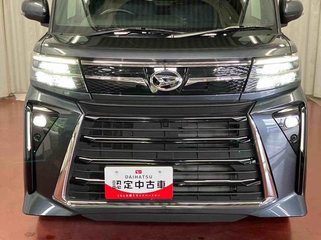タントカスタムＸ１オーナー　ディスプレイオーディオ　バックカメラ　衝突被害軽減ブレーキ　車線逸脱防止　ブルートゥース　両側電動スライドドア　アイドリングストップ　ＬＥＤヘッドランプ　シートヒーター　オートライト（長崎県）の中古車