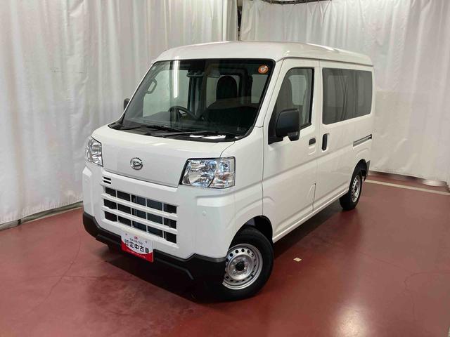 ハイゼットカーゴＤＸ元展示車　衝突安全ボディ　キーレス　両側スライドドア　アイドリングストップ　オートライト　オートマチックハイビーム　ＥＳＣ　レーンアシスト　運転席エアバッグ　助手席エアバッグ　ＡＢＳ（長崎県）の中古車