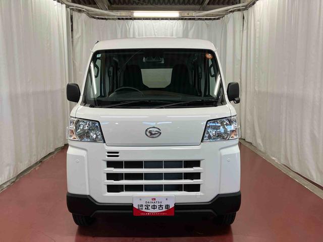 ハイゼットカーゴＤＸ元展示車　衝突安全ボディ　キーレス　両側スライドドア　アイドリングストップ　オートライト　オートマチックハイビーム　ＥＳＣ　レーンアシスト　運転席エアバッグ　助手席エアバッグ　ＡＢＳ（長崎県）の中古車