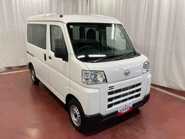 ハイゼットカーゴＤＸ元展示車　衝突安全ボディ　キーレス　両側スライドドア　アイドリングストップ　オートライト　オートマチックハイビーム　ＥＳＣ　レーンアシスト　運転席エアバッグ　助手席エアバッグ　ＡＢＳ（長崎県）の中古車