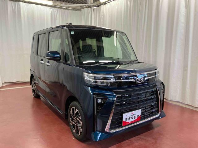 タントカスタムX元展示車 衝突被害軽減システム 禁煙 両側電動スライドドア シートヒーター スマートキー LEDヘッドランプ オートライト オートマチックハイビーム 運転席エアバッグ 助手席エアバッグ ABS(長崎県)の中古車