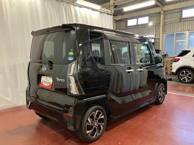 タントカスタムX下取車 ナビ ブルートゥース 衝突被害軽減システム 車線逸脱防止 両側電動スライドドア LEDヘッドランプ オートライト オートマチックハイビーム スマートキー 衝突安全ボディ 電動格納ミラー(長崎県)の中古車