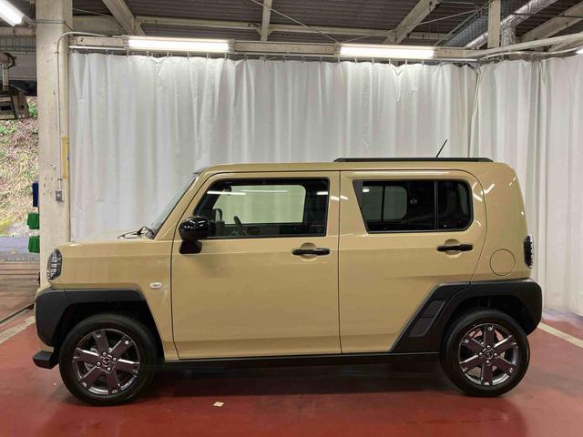 タフトＧ　ダーククロムベンチャー届出済未使用車　１オーナー　アダプティブクルーズコントロール　オートマチックハイビーム　ＬＥＤヘッドランプ　レーンキープアシスト　アイドリングストップ　電動格納ミラー　記録簿　禁煙　スマートキー（長崎県）の中古車