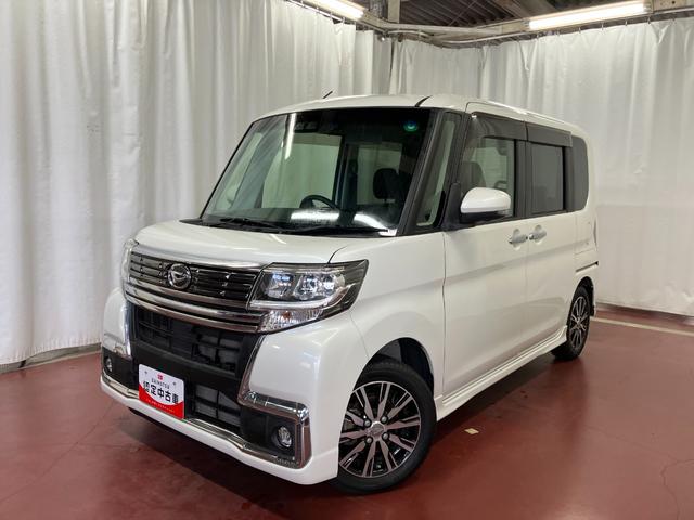 タントカスタムＸ　トップエディションリミテッドＳＡIII下取車　ナビ　パノラマモニター　ドライブレコーダー　運転席シートヒーター　衝突被害軽減システム　レーンアシスト　両側電動スライドドア　Ｂｌｕｅｔｏｏｔｈ　フルセグＴＶ　ＬＥＤヘッドランプ　スマートキー（長崎県）の中古車