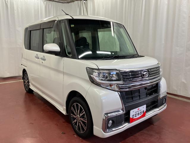 タントカスタムＸ　トップエディションリミテッドＳＡIII下取車　ナビ　パノラマモニター　ドライブレコーダー　運転席シートヒーター　衝突被害軽減システム　レーンアシスト　両側電動スライドドア　Ｂｌｕｅｔｏｏｔｈ　フルセグＴＶ　ＬＥＤヘッドランプ　スマートキー（長崎県）の中古車