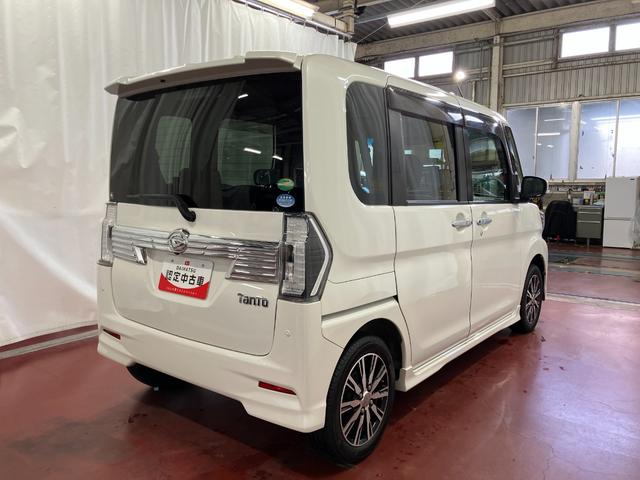 タントカスタムＸ　トップエディションリミテッドＳＡIII下取車　ナビ　パノラマモニター　ドライブレコーダー　運転席シートヒーター　衝突被害軽減システム　レーンアシスト　両側電動スライドドア　Ｂｌｕｅｔｏｏｔｈ　フルセグＴＶ　ＬＥＤヘッドランプ　スマートキー（長崎県）の中古車