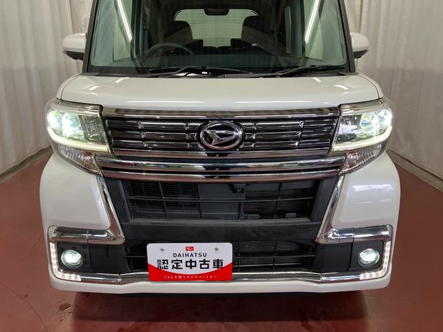 タントカスタムＸ　トップエディションリミテッドＳＡIII下取車　ナビ　パノラマモニター　ドライブレコーダー　運転席シートヒーター　衝突被害軽減システム　レーンアシスト　両側電動スライドドア　Ｂｌｕｅｔｏｏｔｈ　フルセグＴＶ　ＬＥＤヘッドランプ　スマートキー（長崎県）の中古車