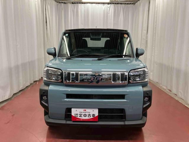 タフトＧ下取車　ＤＶＤオーディオ　バックカメラ　衝突被害軽減システム　車線逸脱防止　ＬＥＤヘッドランプ　オートライト　オートマチックハイビーム　シートヒーター　スマートキー　プッシュスタート　ＥＴＣ（長崎県）の中古車
