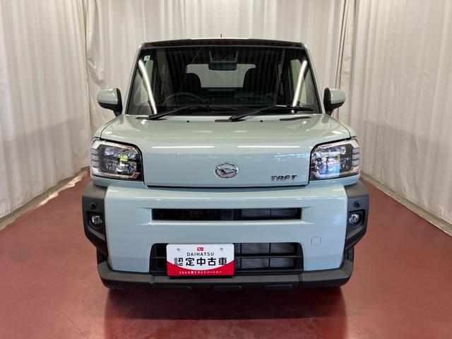 タフトG届出済未使用車 元展示車 禁煙 アダプティブクルーズコントロール 衝突被害軽減システム シートヒーター アイドリングストップ スマートキー 車線逸脱防止 オートマチックハイビーム 電動格納ミラー(長崎県)の中古車