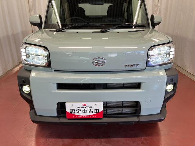 タフトG届出済未使用車 元展示車 禁煙 アダプティブクルーズコントロール 衝突被害軽減システム シートヒーター アイドリングストップ スマートキー 車線逸脱防止 オートマチックハイビーム 電動格納ミラー(長崎県)の中古車