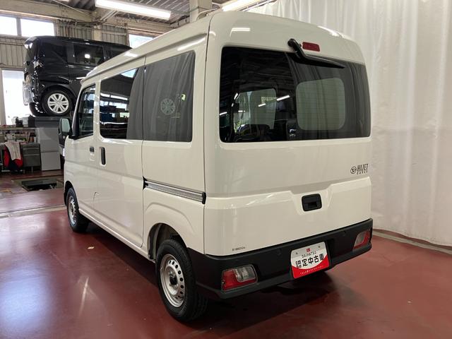 ハイゼットカーゴＤＸ元試乗車　衝突回避支援ブレーキ　衝突安全ボディ　キーレスエントリー　アイドリングストップ　運転席助手席エアバック　レーンアシスト　オートライト　１オーナー　記録簿　ＡＢＳ（長崎県）の中古車