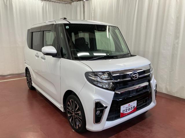 タントカスタムＲＳ下取車　ターボ　メモリーナビ　バックカメラ　両側電動スライドドア　レーンキープアシスト　アイドリングストップ　ＴＶ　ブルートゥース　電動格納ミラー　ＥＴＣ　ドライブレコーダー　ＬＥＤヘッドランプ（長崎県）の中古車