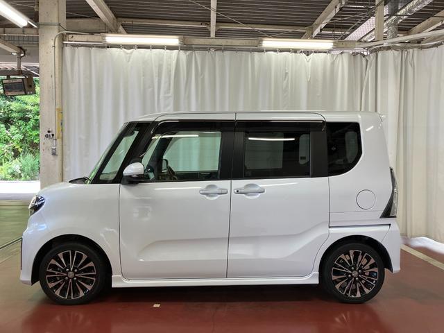 タントカスタムＲＳ下取車　ターボ　メモリーナビ　バックカメラ　両側電動スライドドア　レーンキープアシスト　アイドリングストップ　ＴＶ　ブルートゥース　電動格納ミラー　ＥＴＣ　ドライブレコーダー　ＬＥＤヘッドランプ（長崎県）の中古車