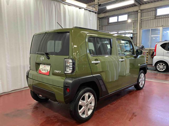 タフトG届出済未使用車 元展示車 アダプティブクルーズコントロール 衝突被害軽減システム シートヒーター アイドリングストップ スマートキー プッシュスタート 1オーナー オートマチックハイビーム 電格ミラー(長崎県)の中古車